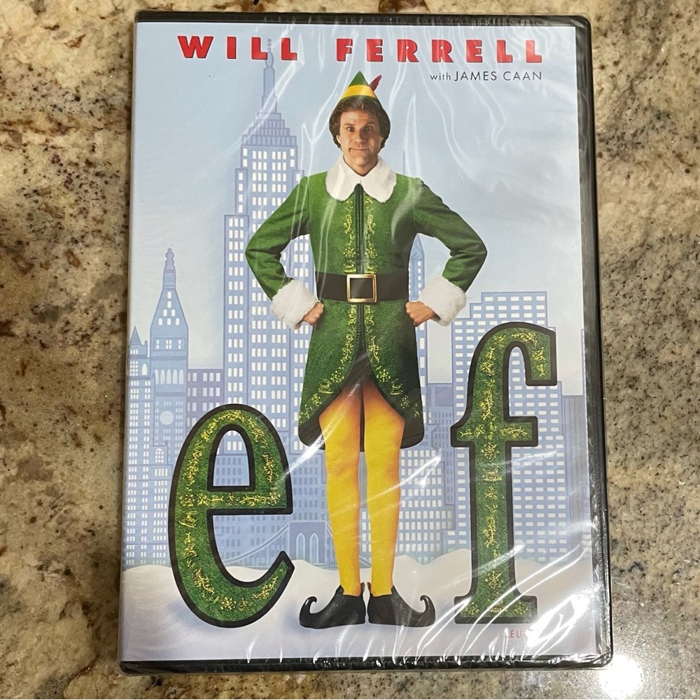 Elf DVD 2010 English French Will Ferrell James Caan Holiday Movie